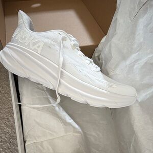 Hoka Women's White Lightweight Road Running Sneaker